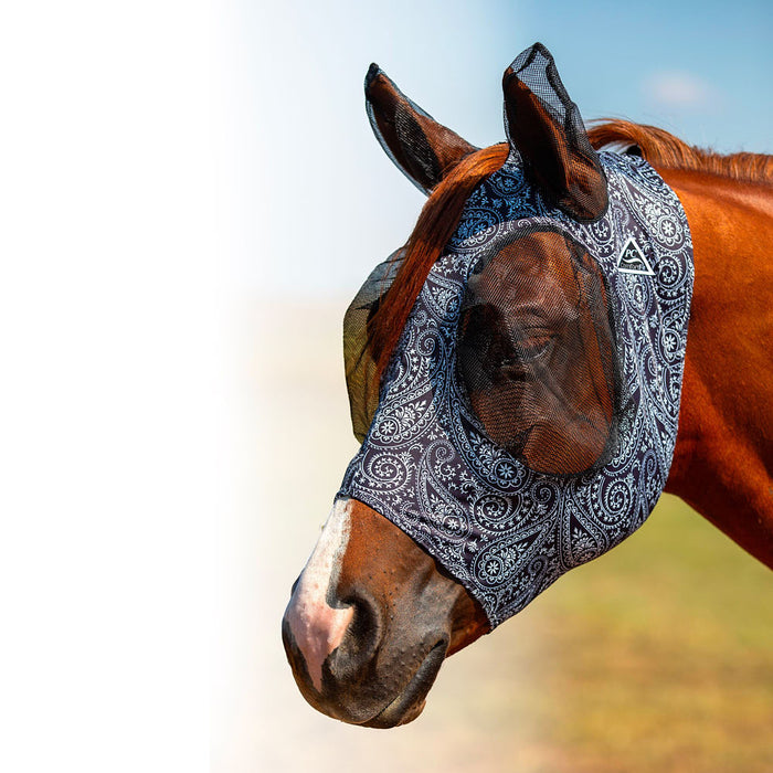 Patterned Comfort Fit Fly Mask