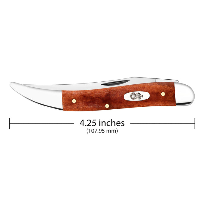 Case Smooth Chestnut Bone - Medium Texas Toothpick