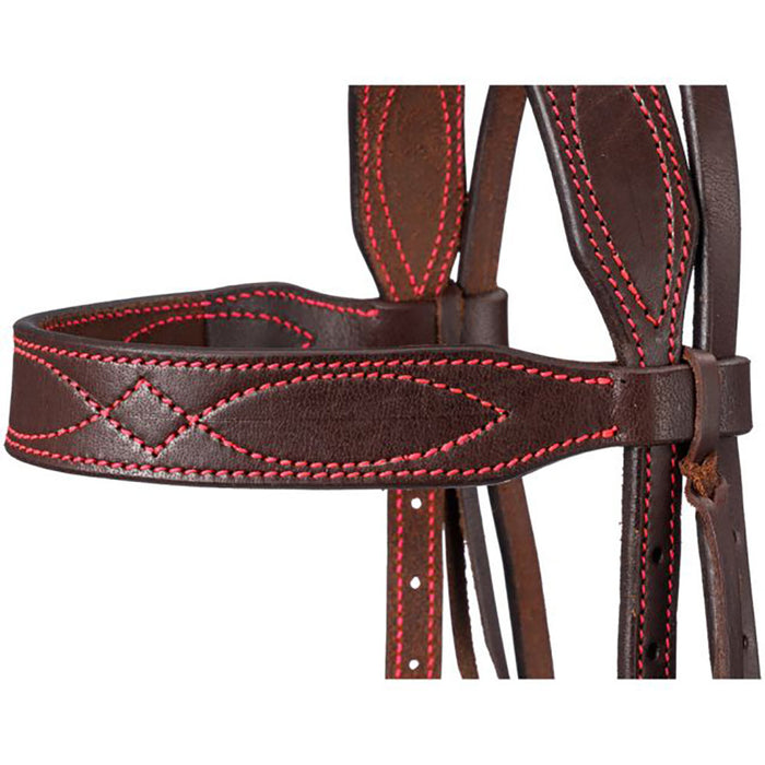 Tough 1 Harness Thread Browband Headstall