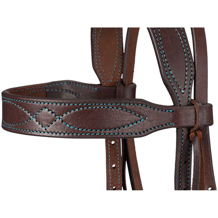 Tough 1 Harness Thread Browband Headstall