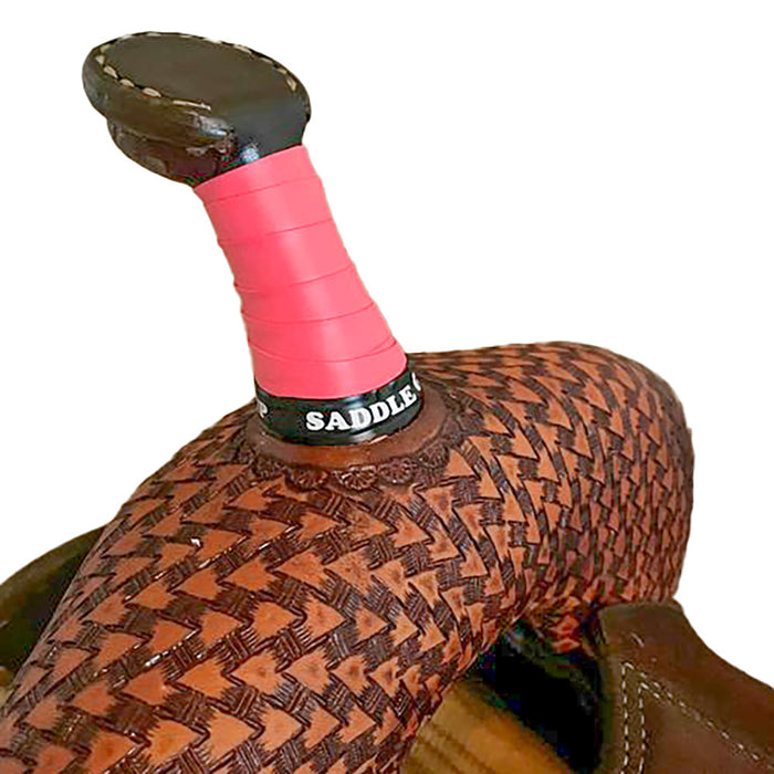 thumbnail image 2 of Turquoise Western Saddle Horn Wrap - Roping And Ranching Horn Cover 2 of 5