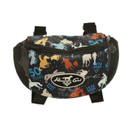 Patterned Pommel Saddle Bag