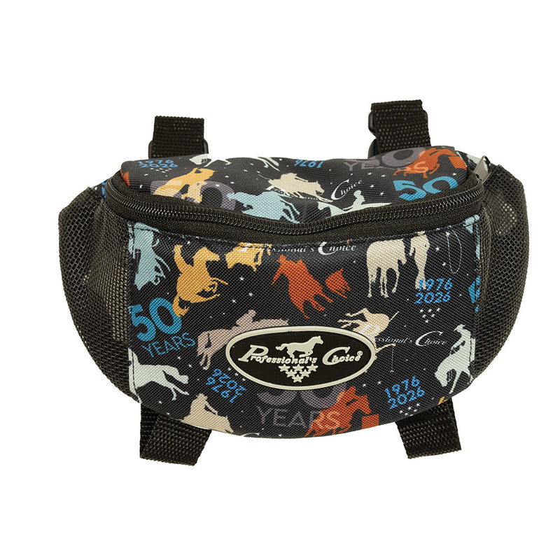 Patterned Pommel Saddle Bag