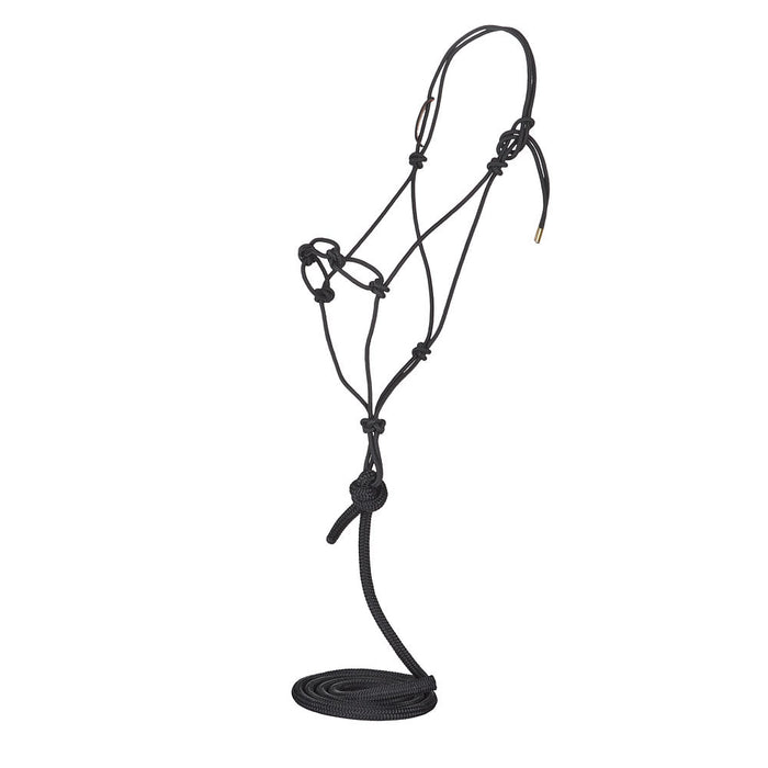 Chain Knot Rope Halter with Atatched Lead Rope