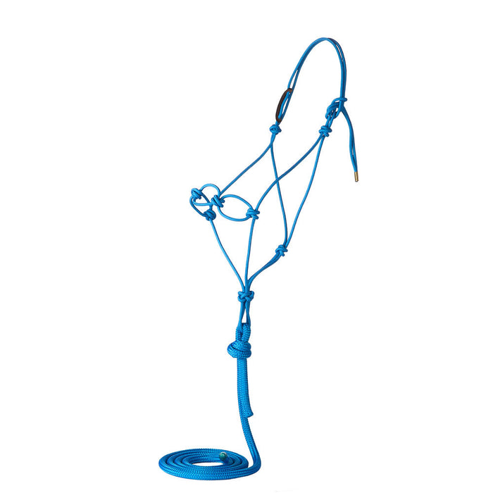Chain Knot Rope Halter with Atatched Lead Rope
