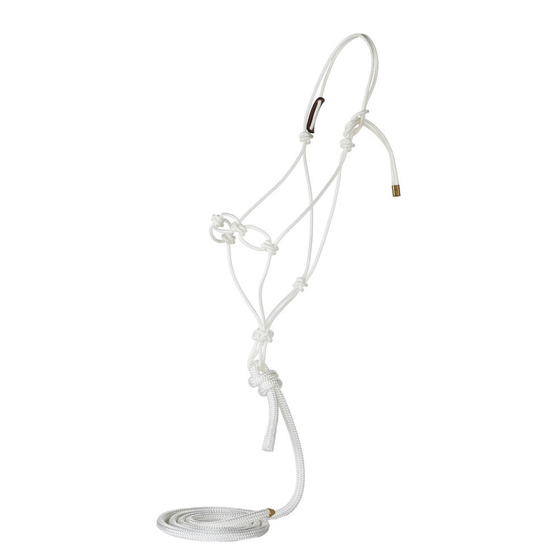 Chain Knot Rope Halter with Atatched Lead Rope