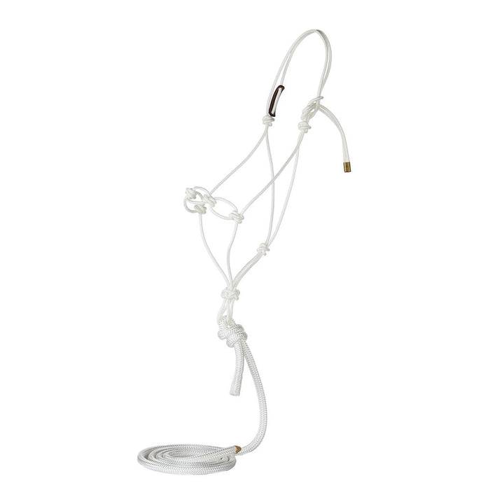 Chain Knot Rope Halter with Atatched Lead Rope