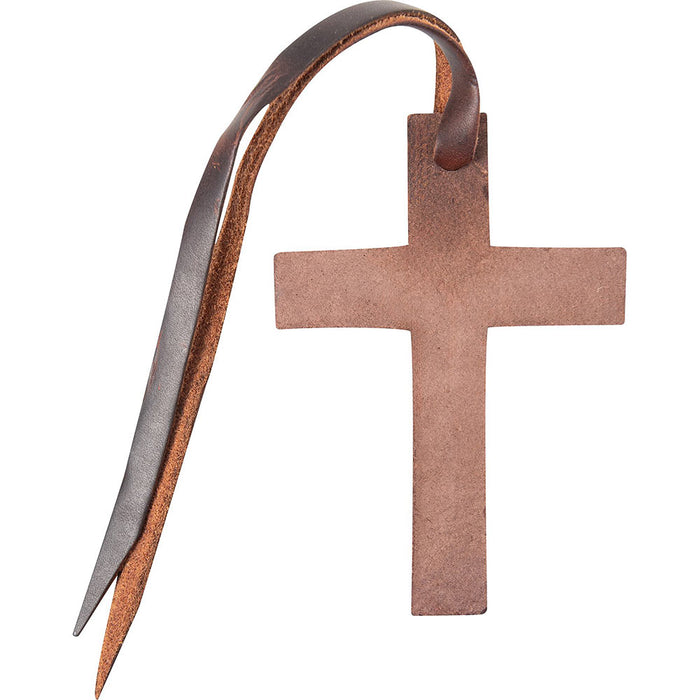 Martin Saddlery Tooled Leather Cross
