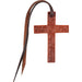 Tooled Leather Cross