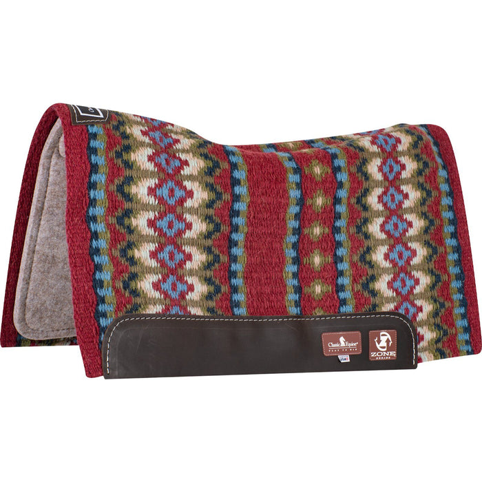 30x34 Blanket Top with Alpaca Bottom 3/4in Saddle Pad