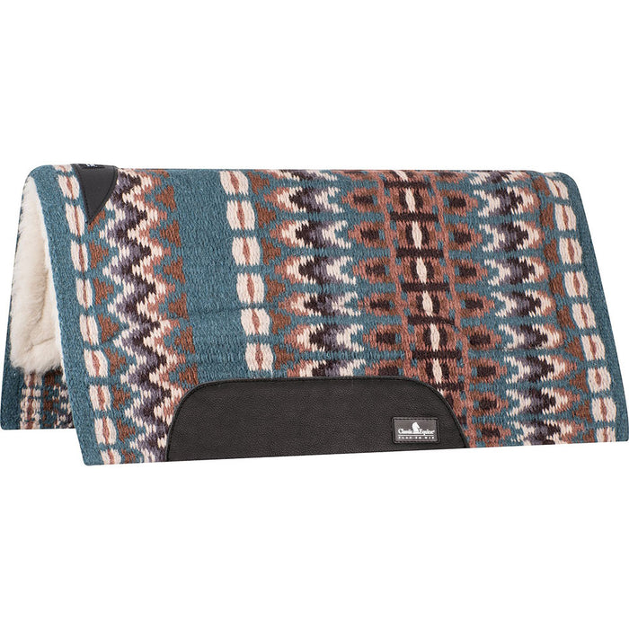 32x34 SensorFlex Wool Top Saddle Pad