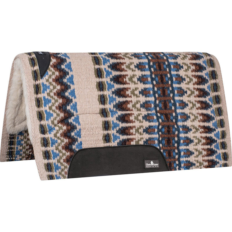 34x38 SensorFlex Wool Top Saddle Pad