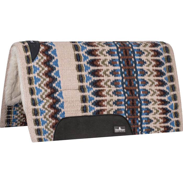 34x38 SensorFlex Wool Top Saddle Pad