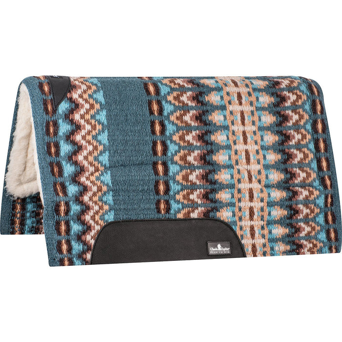 34x38 SensorFlex Wool Top Saddle Pad