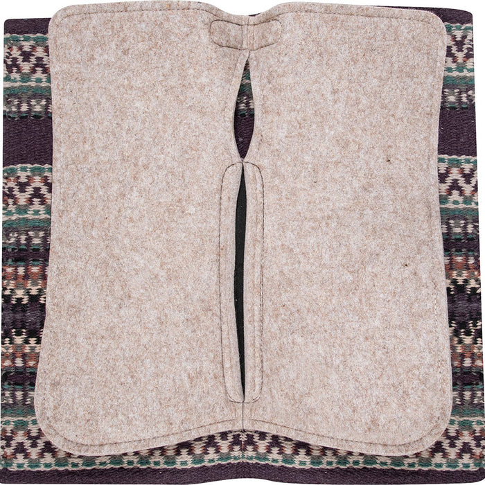 Classic Equine 32x34 Zone Series Blanket Top 3/4in Saddle Pad