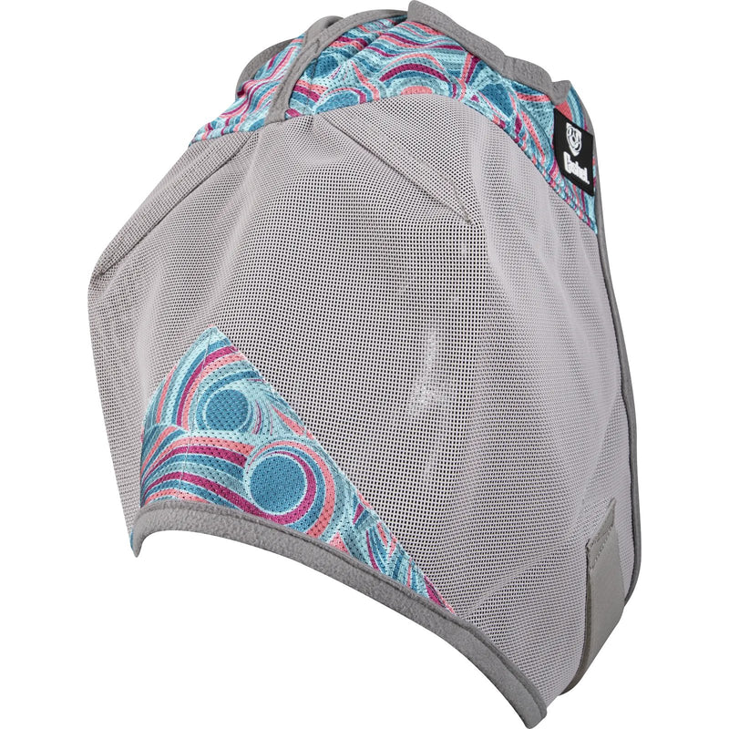 Patterned Crusader Horse Fly Mask