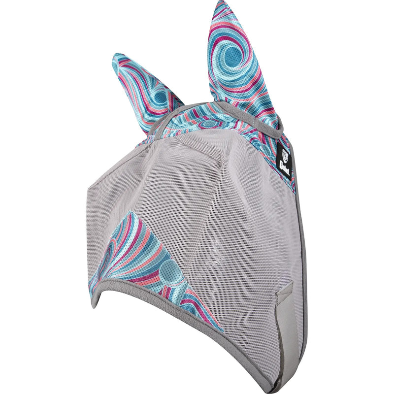 Patterned Crusader Horse Fly Mask with Ears