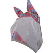 Patterned Crusader Horse Fly Mask with Ears