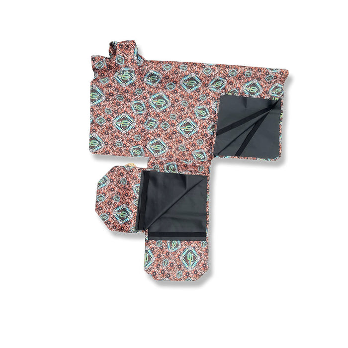 Patterned Saddle Cover