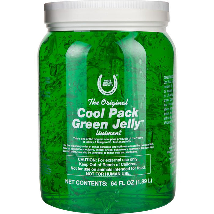 Horse Health Products Cool Pack Green Jelly Liniment 1/2 Gallon