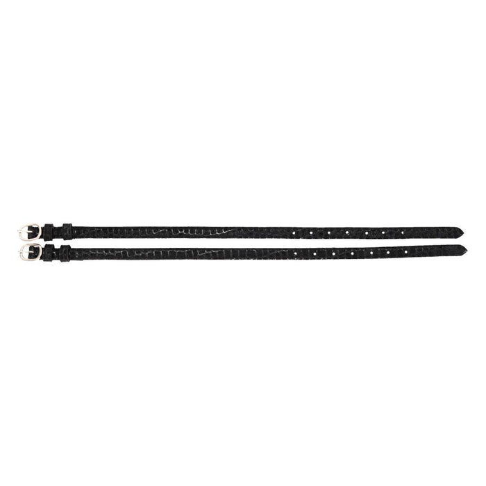 Equitare Crocodile Glitter Spur Straps