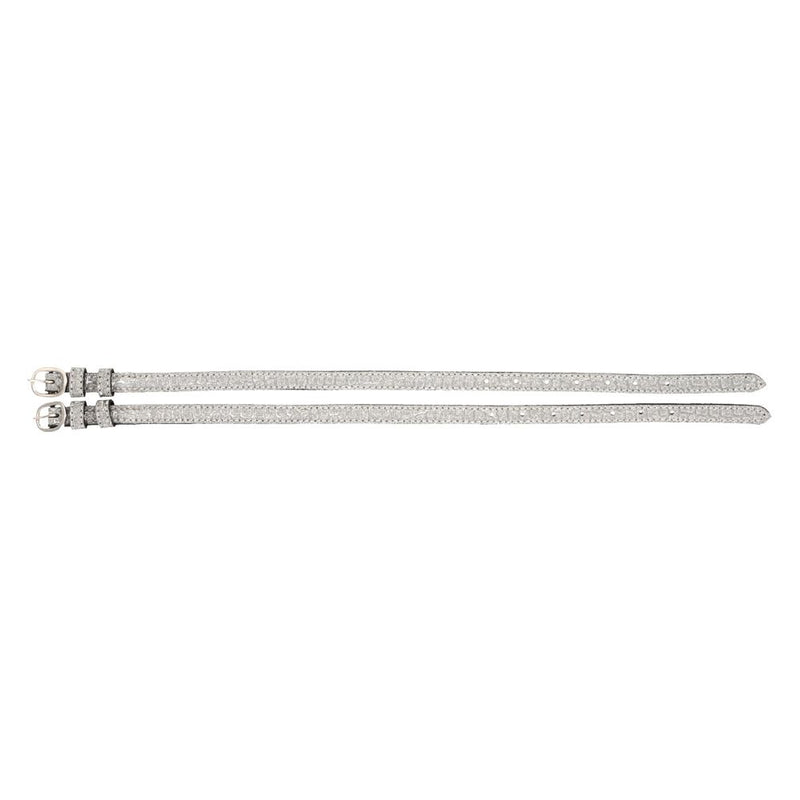 Equitare Crocodile Glitter Spur Straps