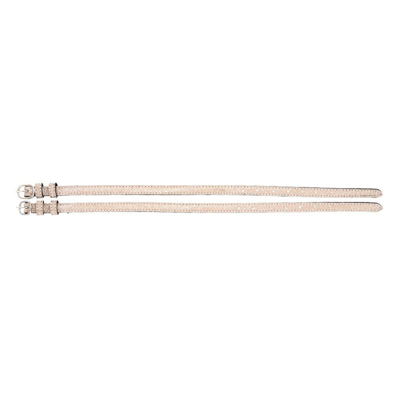 Equitare Crocodile Glitter Spur Straps