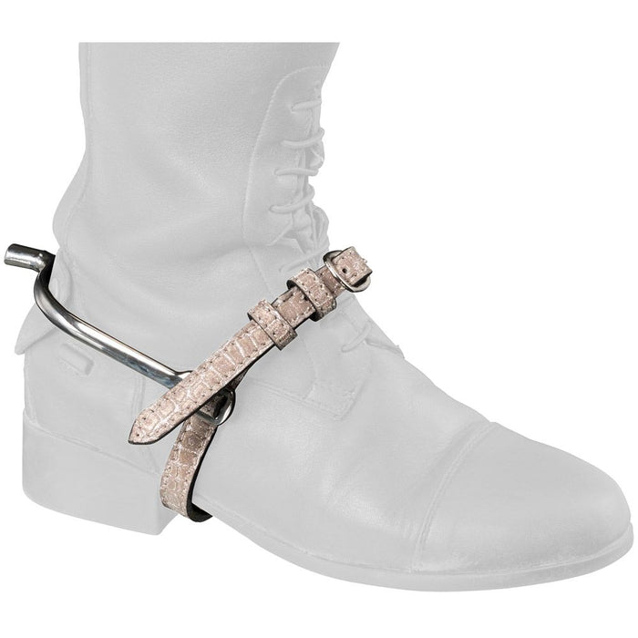Tough 1 Equitare Crocodile Glitter Spur Straps