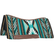 Loretta 34x36 Wool Blanket Top Felt Bottom Saddle Pad