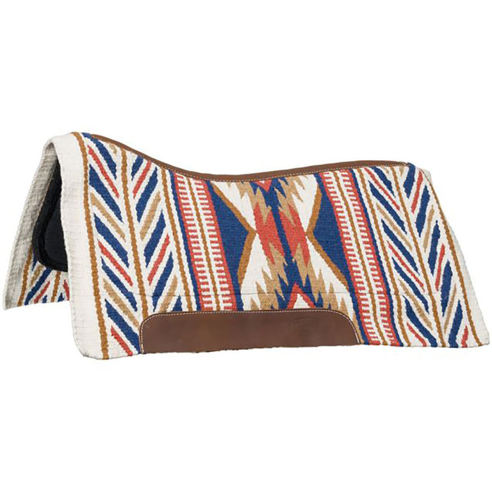 Loretta 34x36 Wool Blanket Top Felt Bottom Saddle Pad