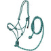 Tri-Colored Rope Halter with Lead Rope