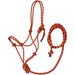 Tri-Colored Rope Halter with Lead Rope