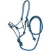 Tri-Colored Rope Halter with Lead Rope