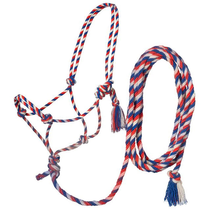 Mecate Rope Halter with 12ft Lead Rope