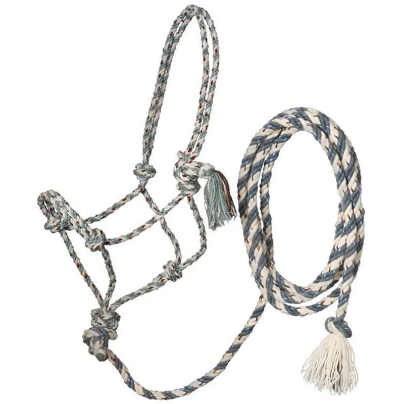 Mecate Rope Halter with 12ft Lead Rope