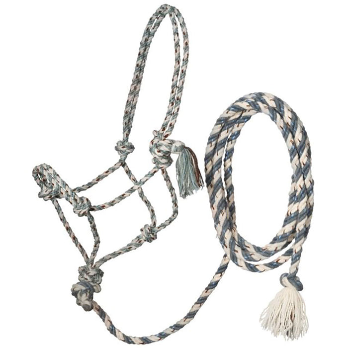 Mecate Rope Halter with 12ft Lead Rope