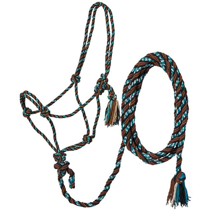 Mecate Rope Halter with 12ft Lead Rope