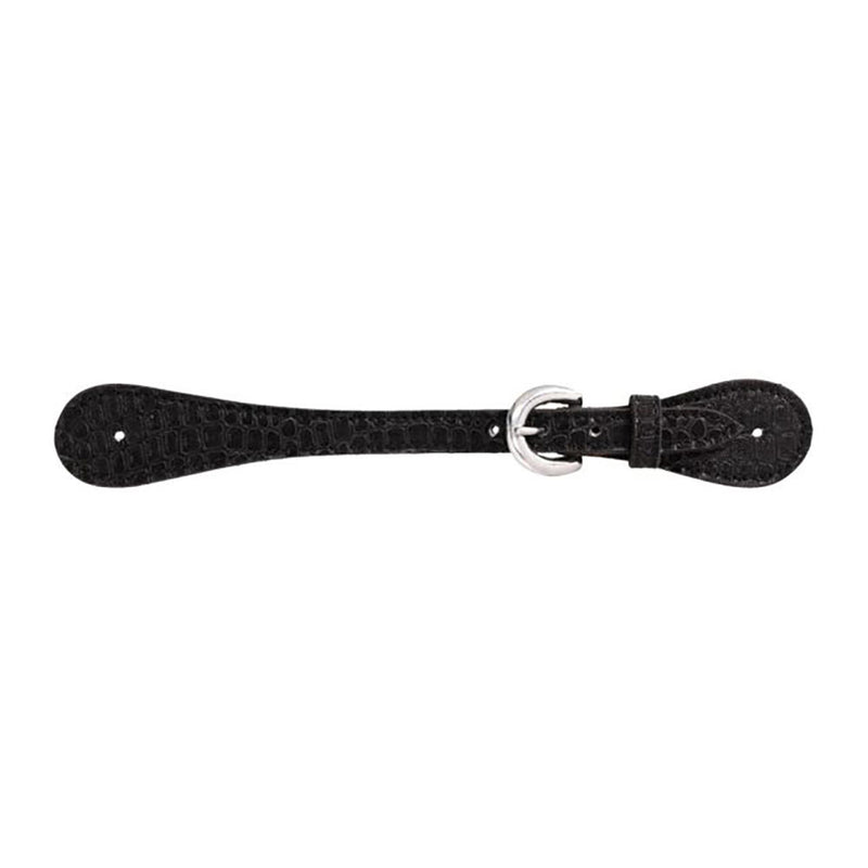 Glitter Crocodile Spur Straps