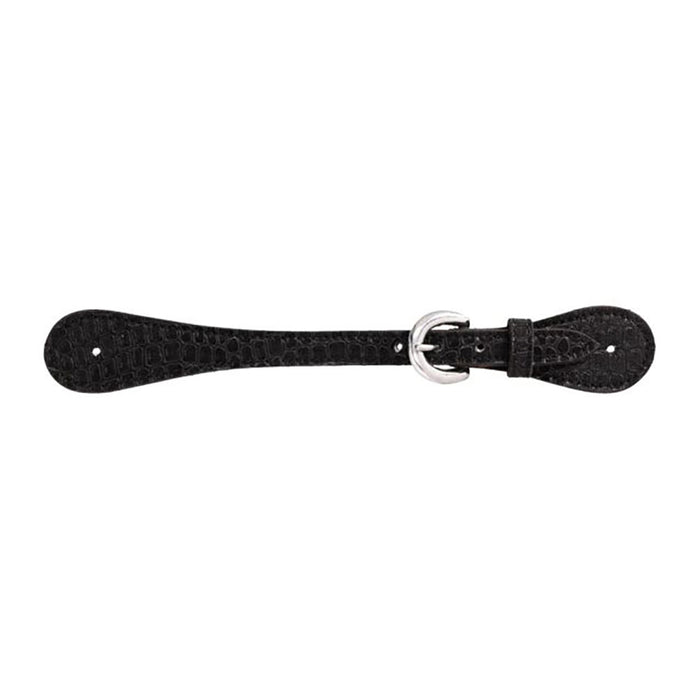 Glitter Crocodile Spur Straps