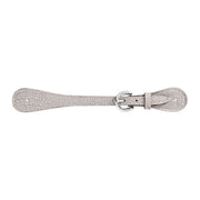 Glitter Crocodile Spur Straps
