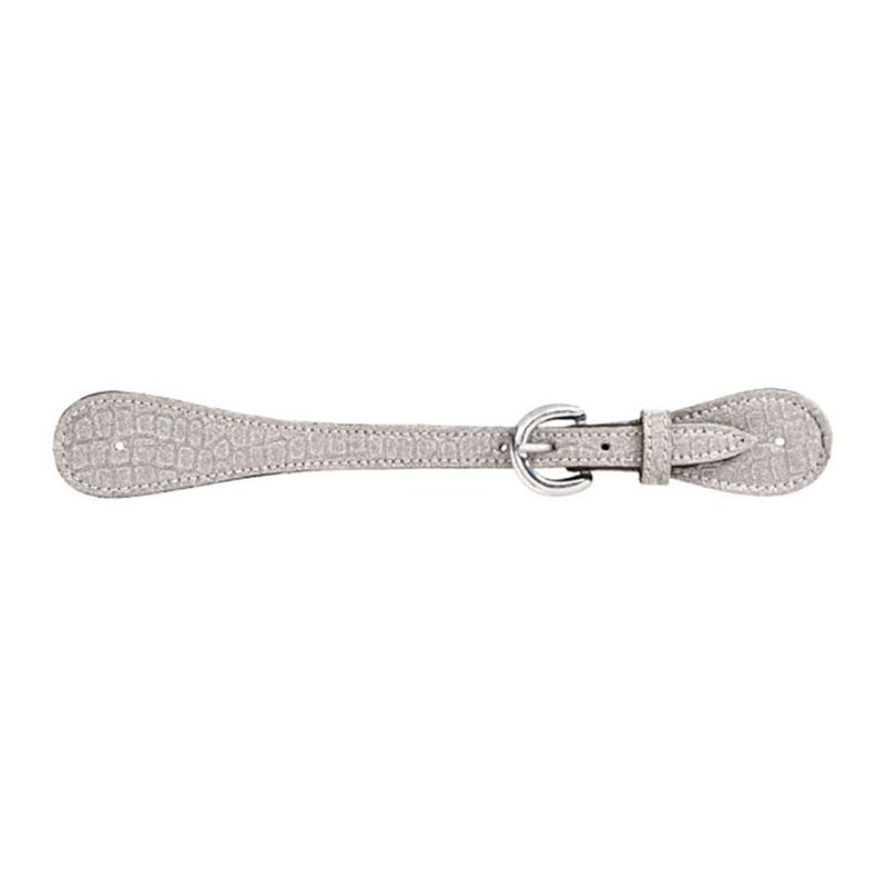 Glitter Crocodile Spur Straps