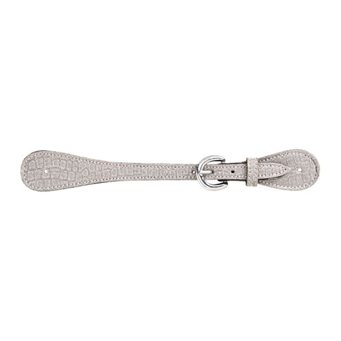 Glitter Crocodile Spur Straps