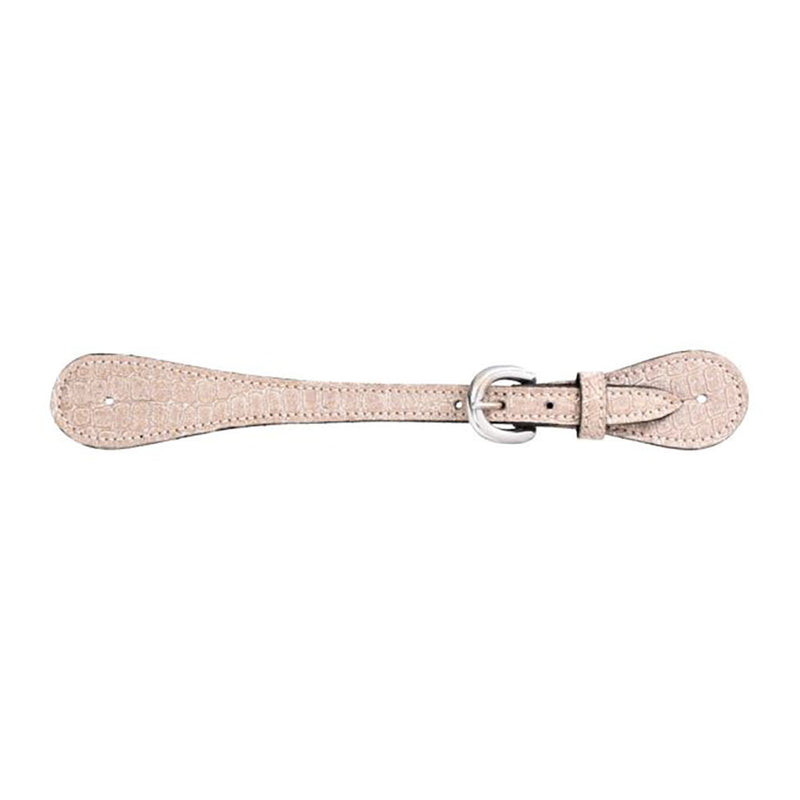 Glitter Crocodile Spur Straps