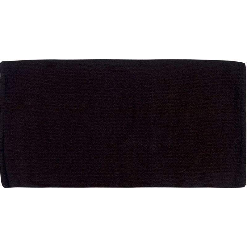 Mayatex Ranger Hogan Synthetic Western Saddle Blanket Black