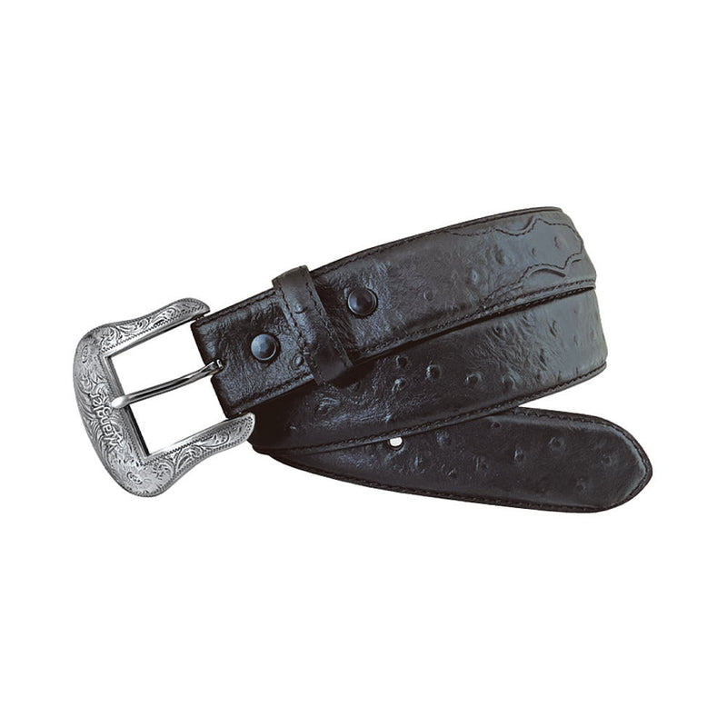 Men's Ostrich Leather Belt