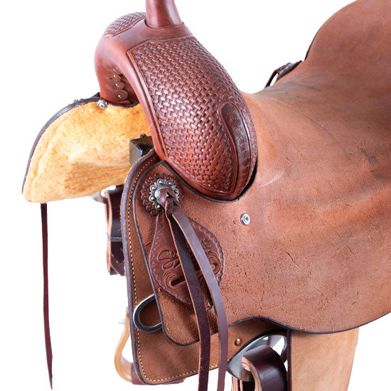 Scott Thomas Custom Saddles Basket Ranch Cutter Saddle