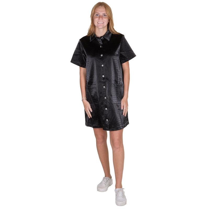 2 Fly Co. Croc Print Dress