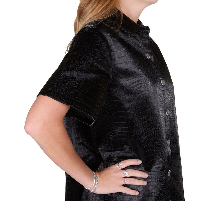 2 Fly Co. Croc Print Dress