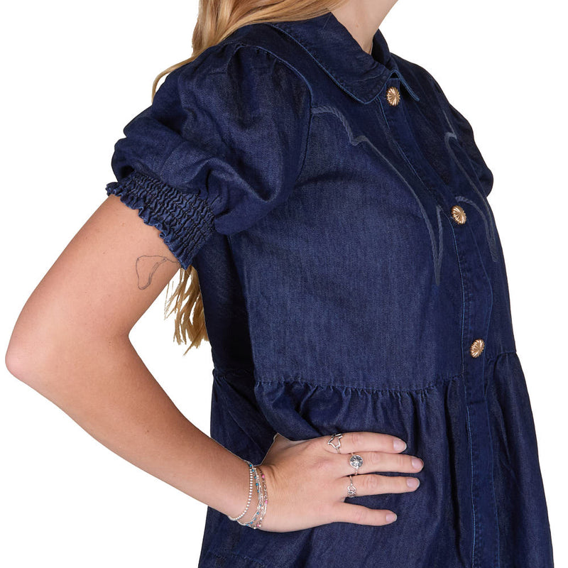 2 Fly Co. Women's High Roller Babydoll Top