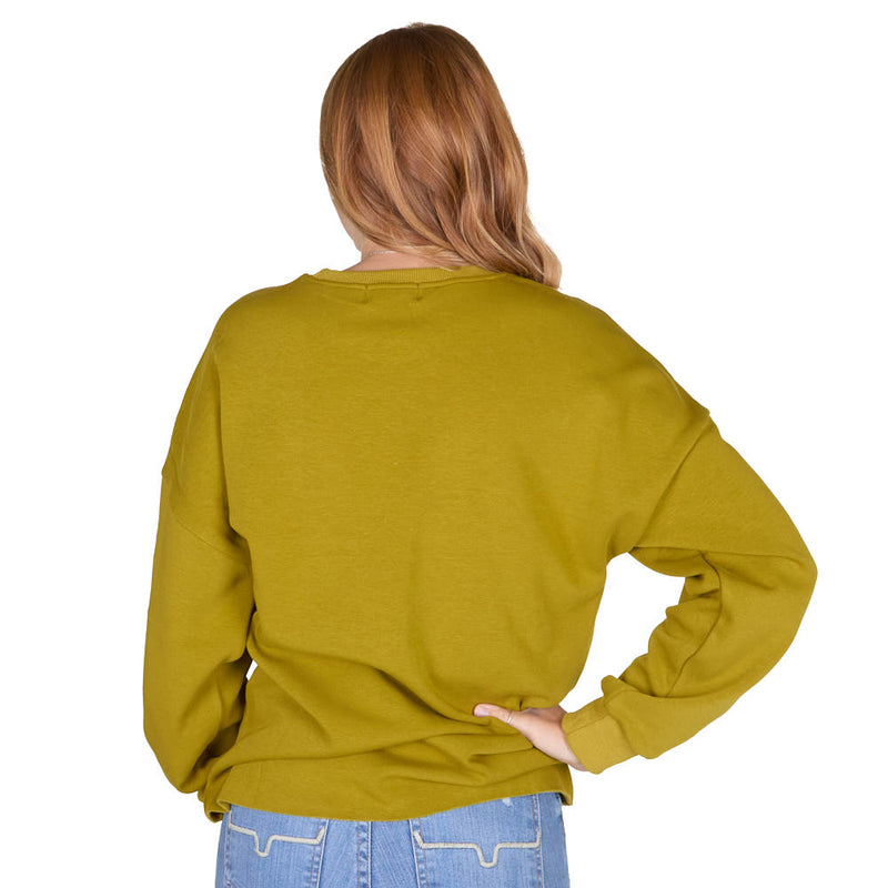 2 Fly Co. Chartreuse Luck Be Cowboy Pullover